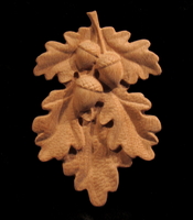 Image Oak Leaf,  Acorns and Pine Cones