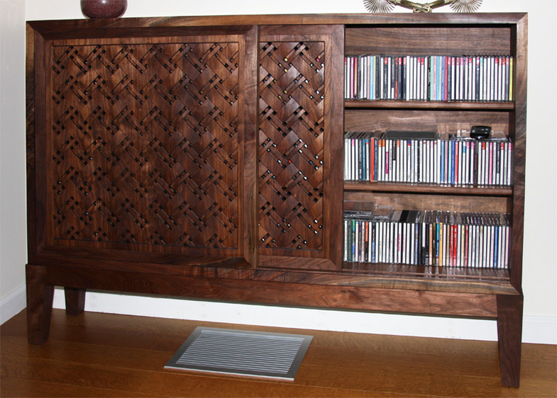 Woven Cabinet doors